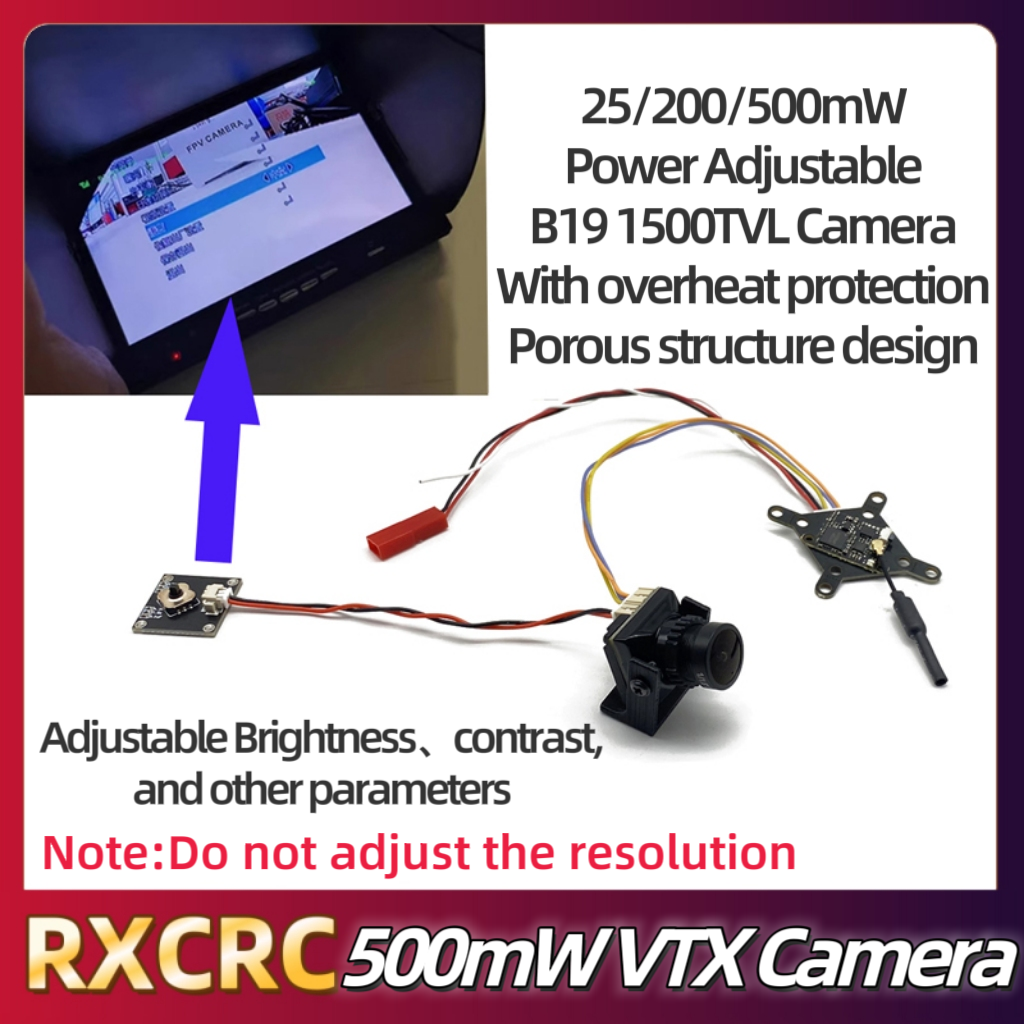 RXCRC FPV 5.8G Module 48CH 500 - Drone Camera Lens review and price