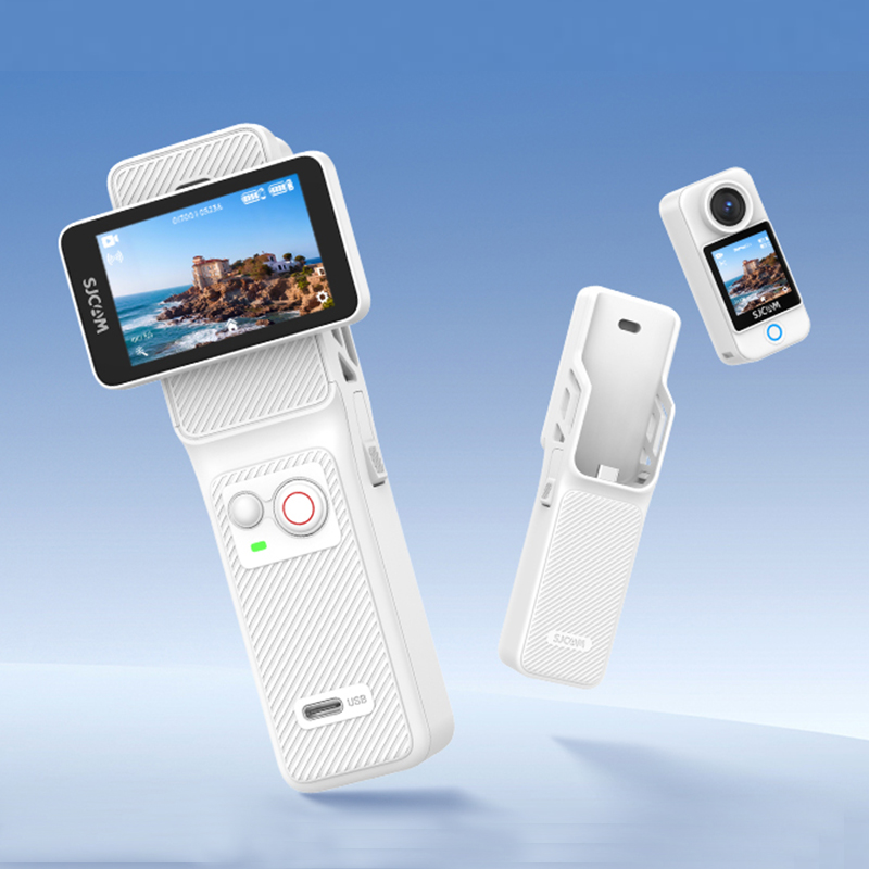SJCAM New White C400 Pocket Ha - Drone Camera Action review and price