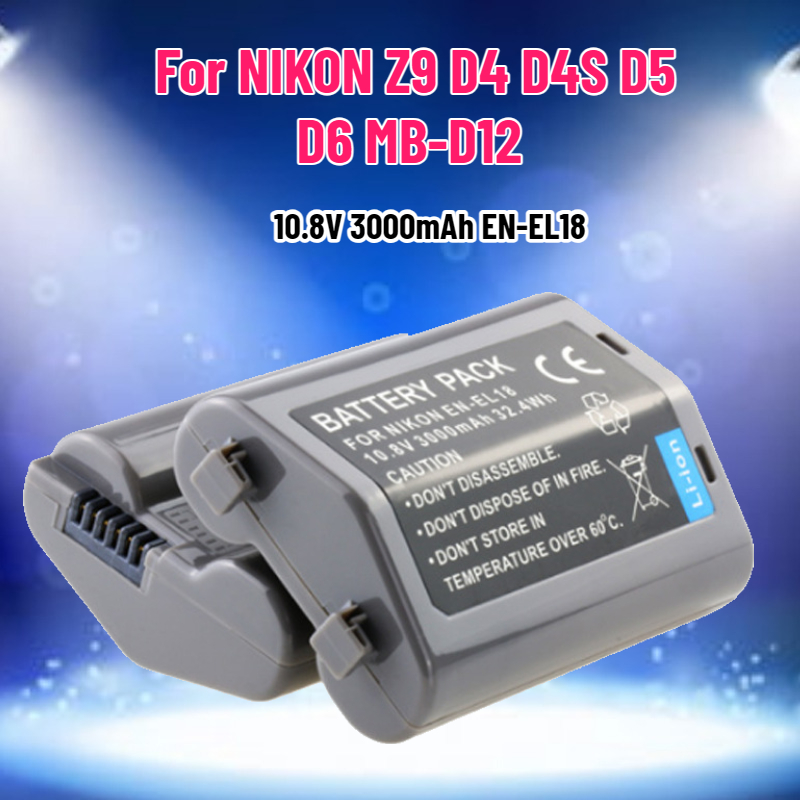 10.8V 3000mAh EN-EL18 EN-EL18A - Drone Camera Action review and price