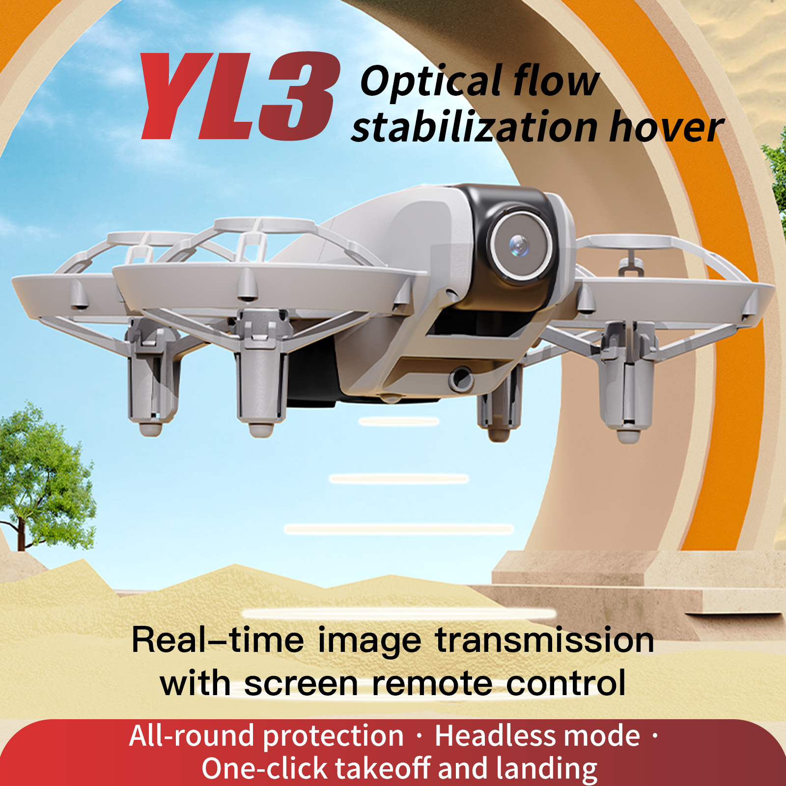 YL3 Remote-Controlled Drone wi - Drone Camera Lens review and price
