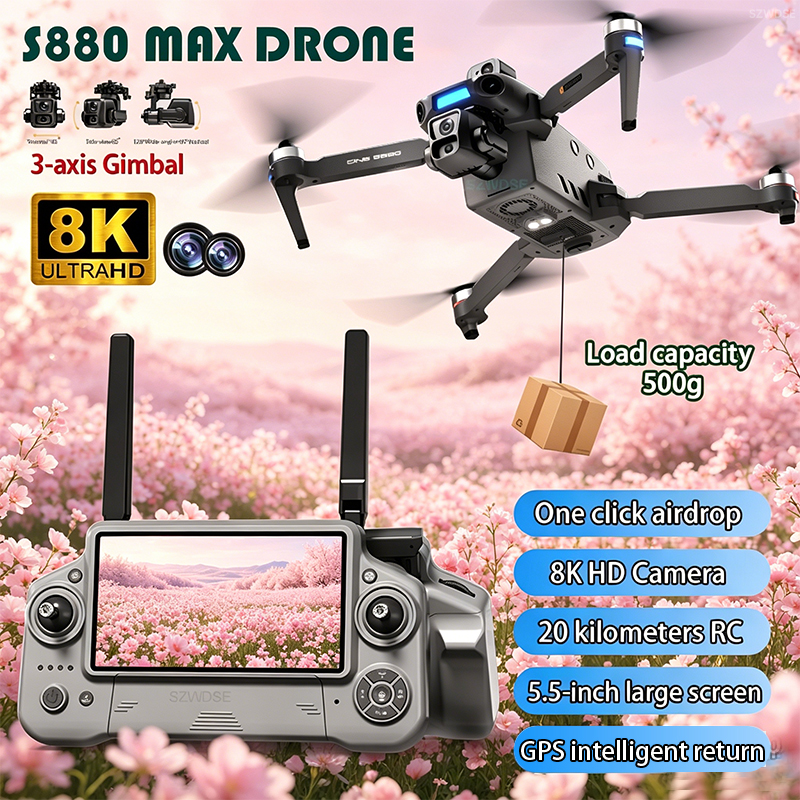 2026 New 8K Dual Camera Drone  - Drone Camera Hd review and price