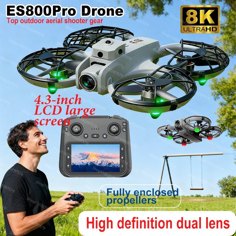 New ES800Pro Drone WIFI GPS 8K - Drone Camera Vlog review and price