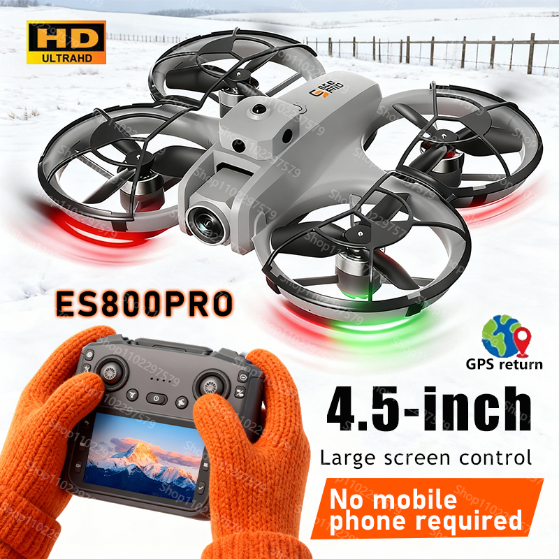 New ES800PRO Drone 4K HD Aeria - Drone Camera Vlog review and price