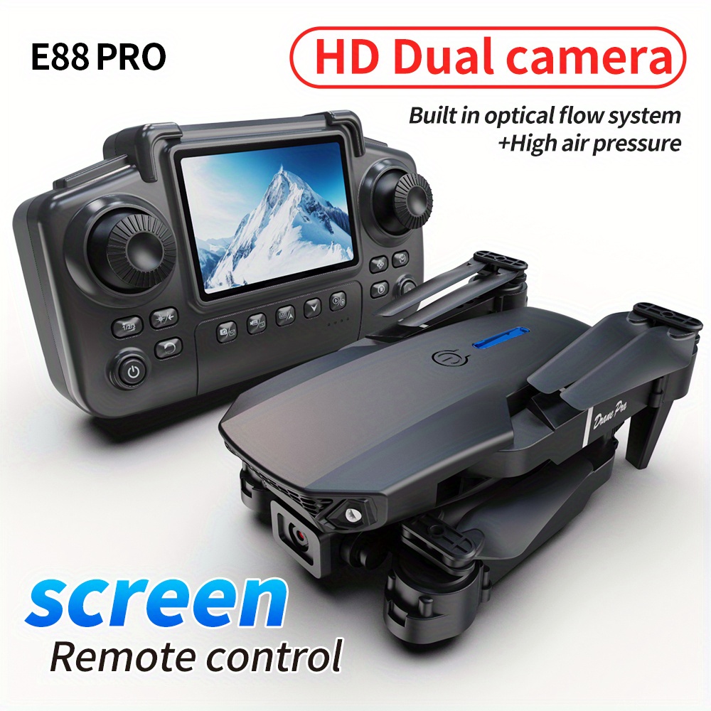 E88 Pro RC Drone WiFi FPV Heig - Drone Camera Wide Angle review and price