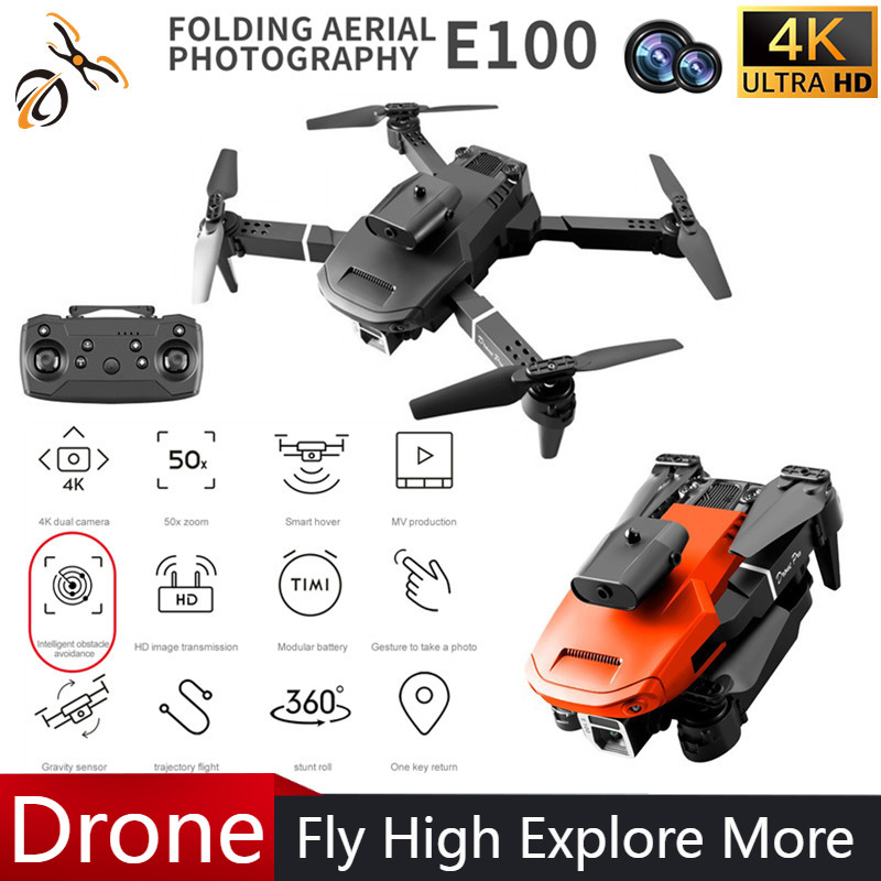 Mini E100 Four-sided Obstacle  - Drone Camera With Gimbal review and price