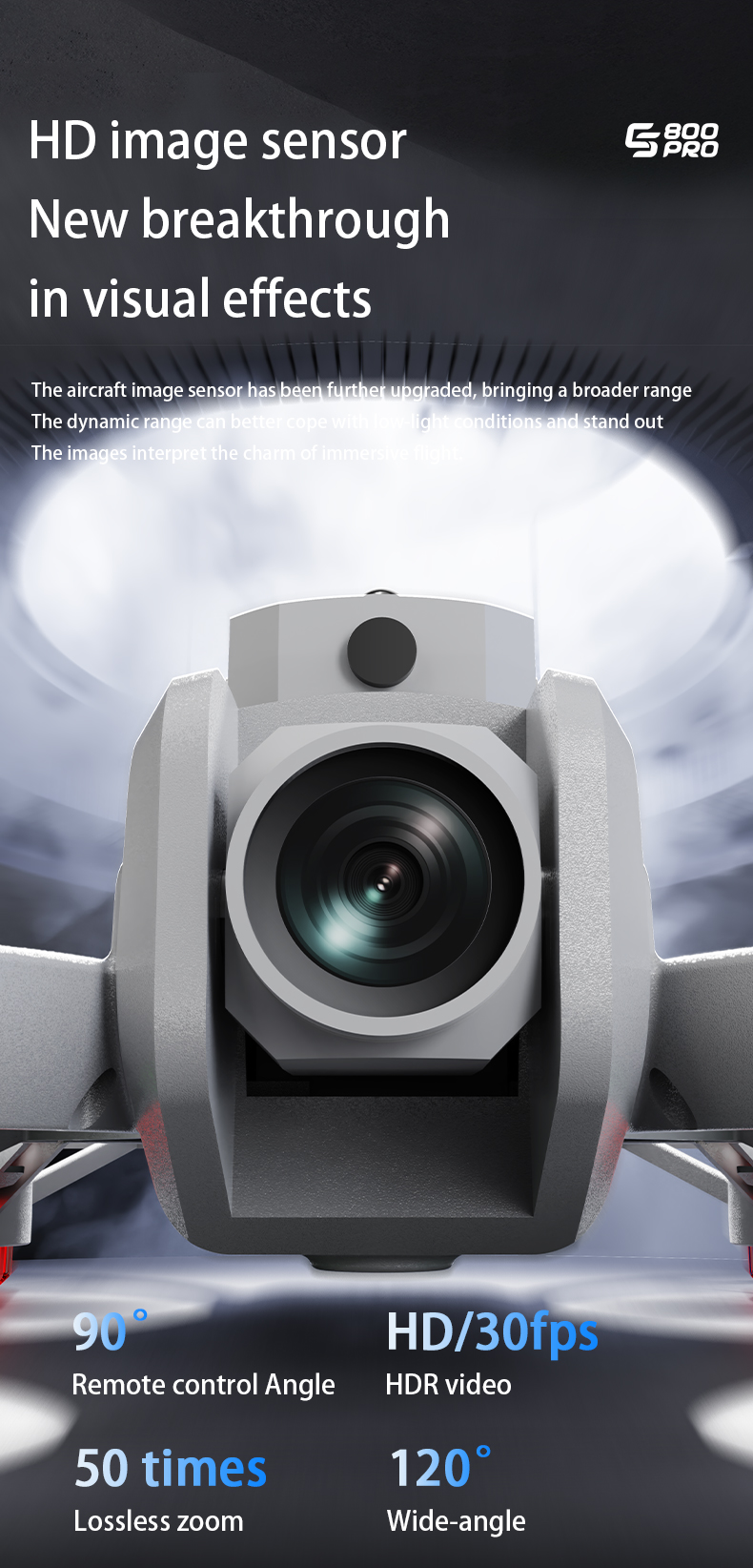 ES800PRO Drones 12.5CM Screen  - Drone Camera Vlog review and price