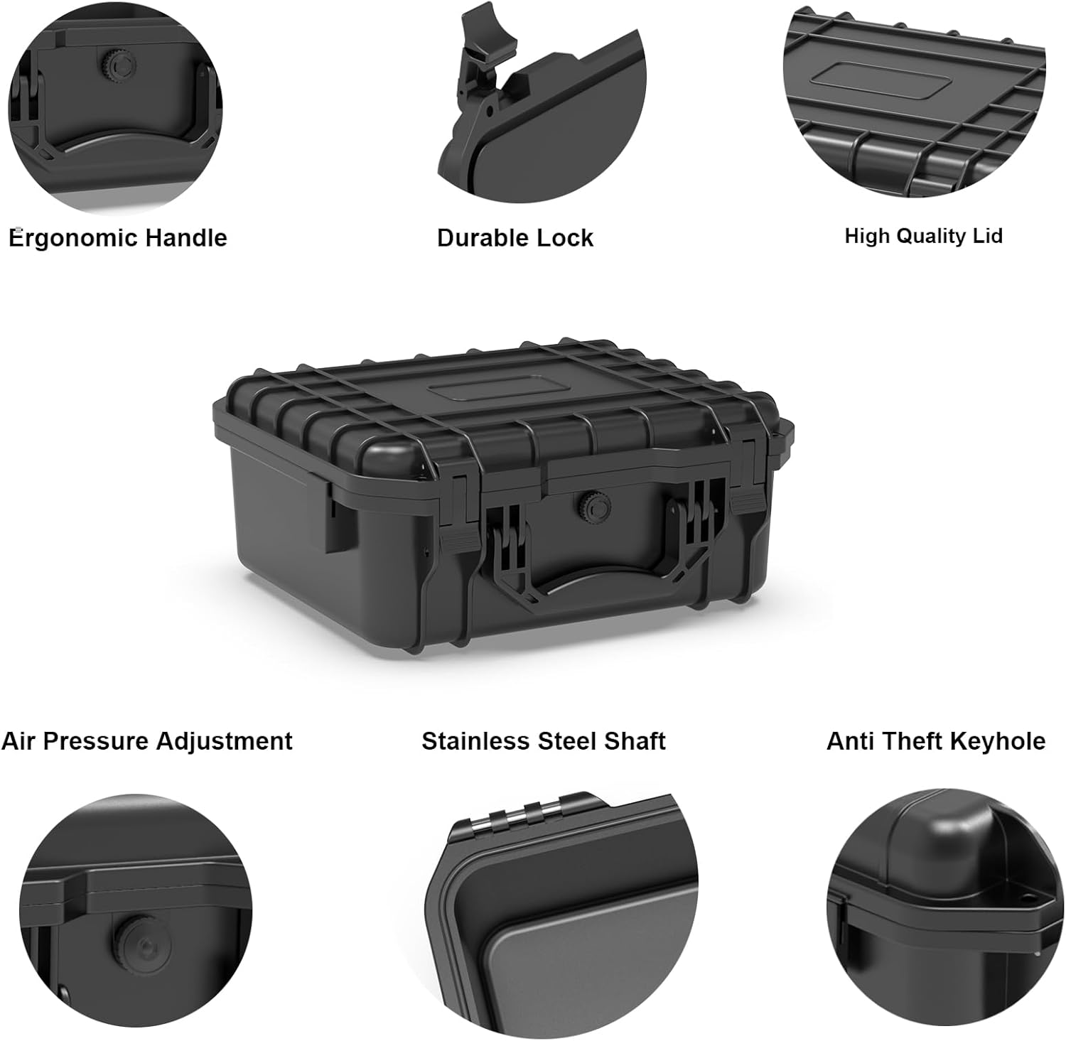Waterproof Hard Case with Pick - Drone Camera Waterproof review and price